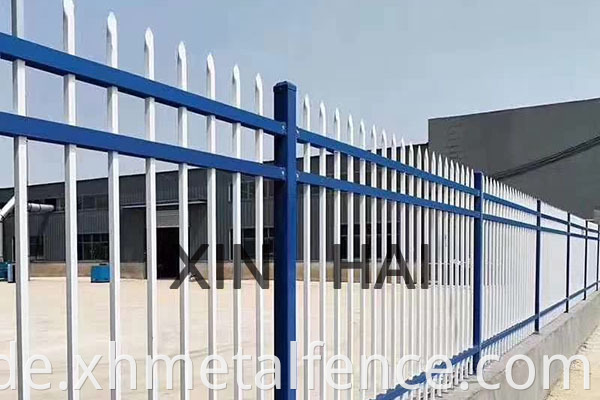 Black Spear Top Ornamental Fence